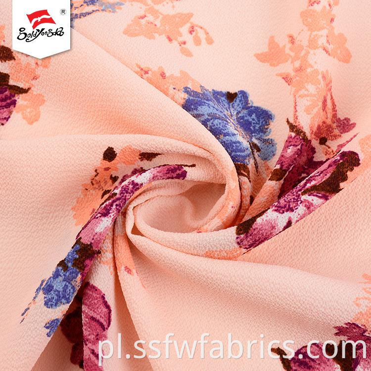 Printed Polyester Fabric For Women